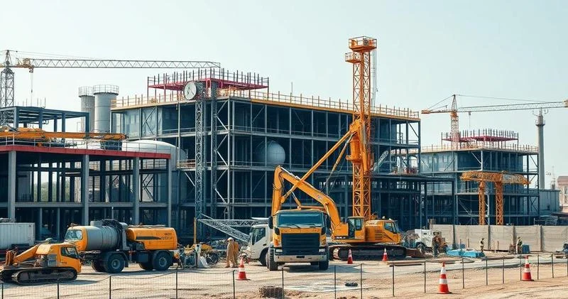 Construção civil industrial