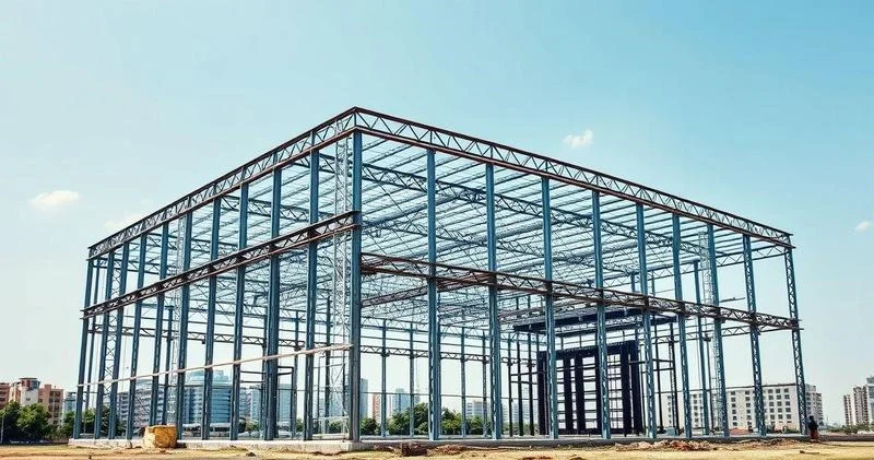Construcao de galpao estrutura metálica em Guarulhos