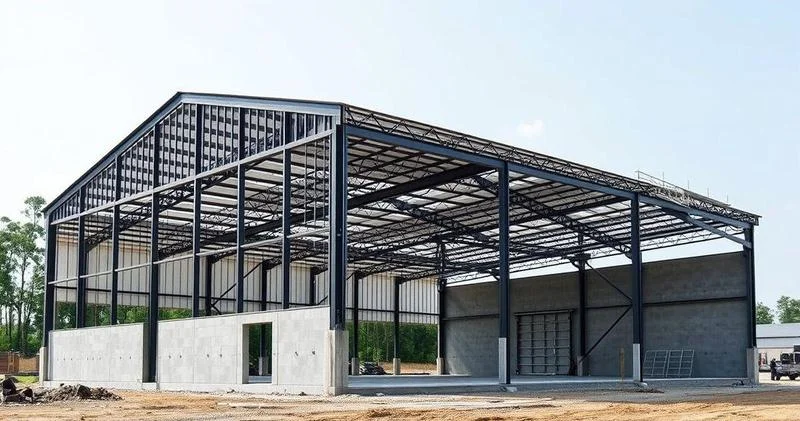 Construção de galpões industriais