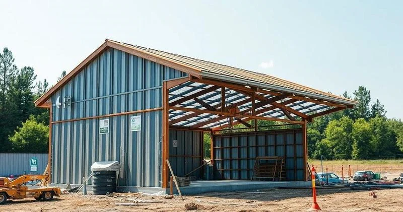 Empresa de construção de galpão