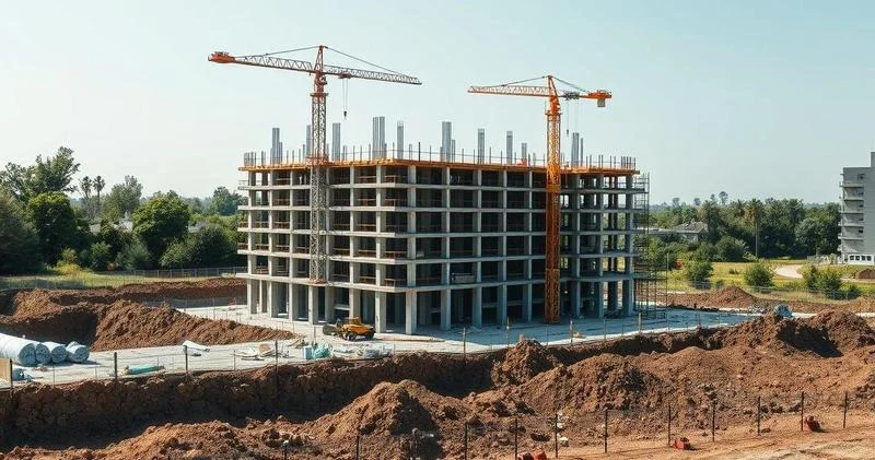 Execução de obras civis