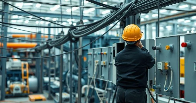 Manutenção elétrica industrial em Guarulhos