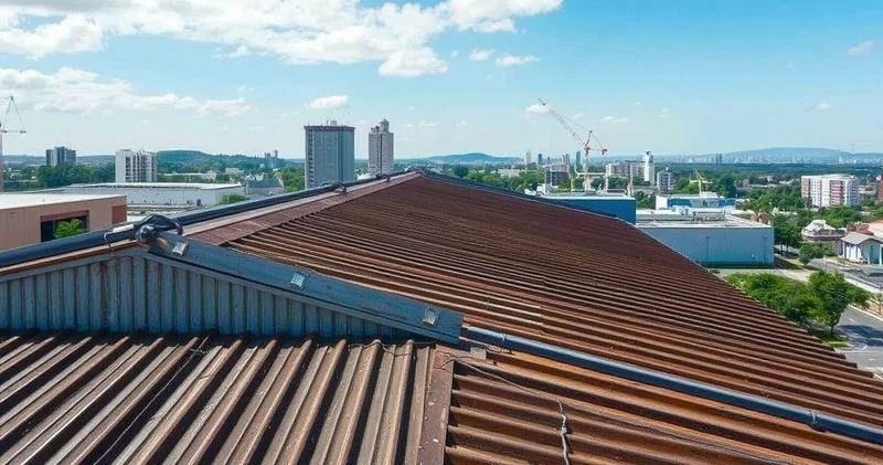 Manutenção em telhados industriais em São Paulo