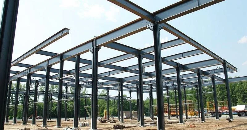 Montagem steel frame