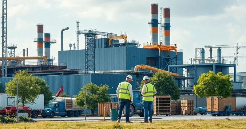 Serviço de reformas industriais